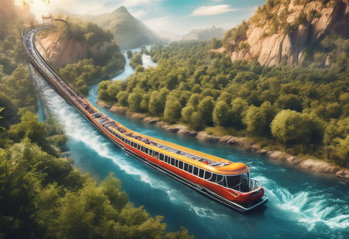 Exploring the Majestic Landscapes on the Roller Coaster River Adventure